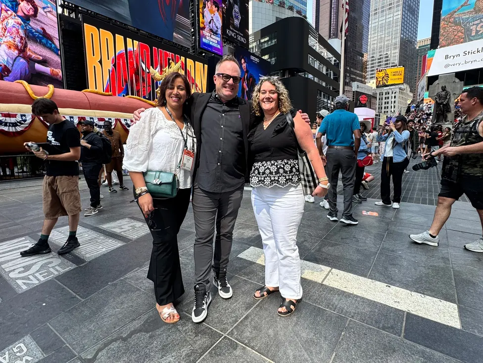 Times Square during Affiliate Summit East